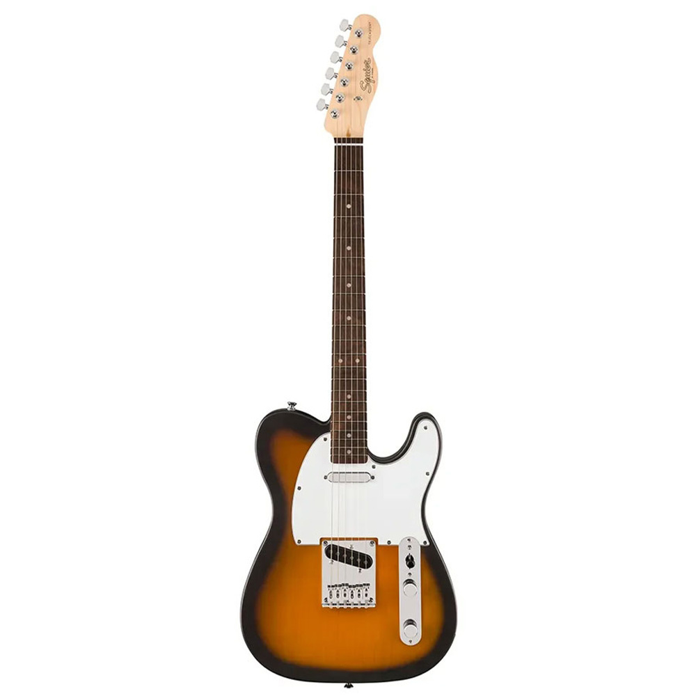 ギター Squier Telecaster fender Squier Debut Serisi Telecaster Laurel Klavye 2 Ton Sunburst